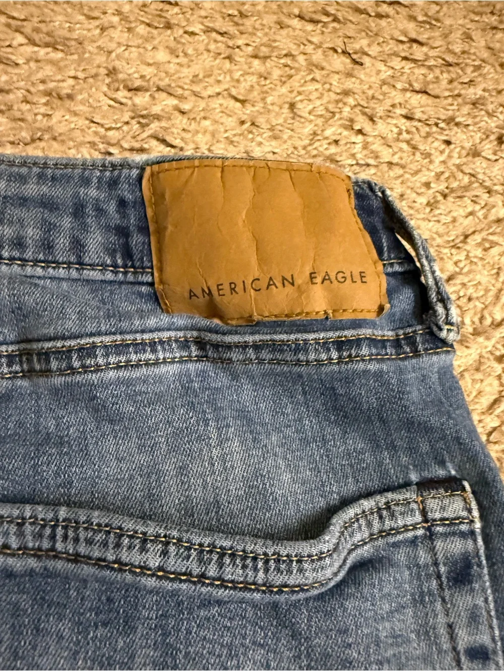 American Eagle AE Men's AirFlex+ Athletic Fit Straight Leg Jeans - 31x30